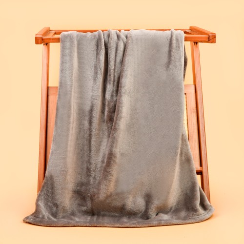 Плед FLANNEL, серый