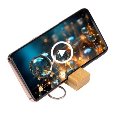 Подставка для телефона Purse, Светло-коричневый