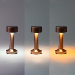 Настольная лампа REIKI cо встроенной батареей HF-8, золотой