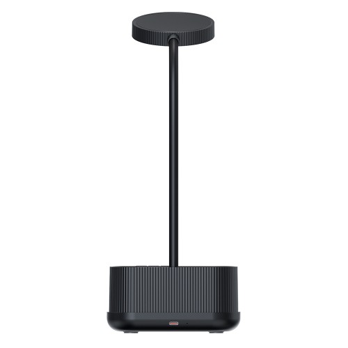 Лампа-органайзер Crolly c беспроводной зарядкой 15W, черный