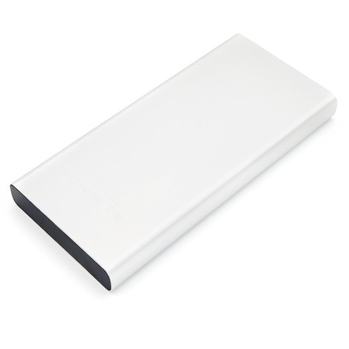 Внешний аккумулятор Höginn в металлическом корпусе, 10000mAh, серый.