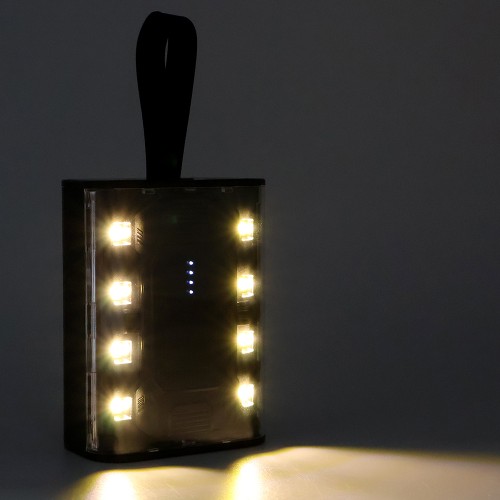 Внешний аккумулятор Courage, 5000 Mah, черный