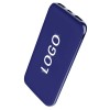 Внешний аккумулятор Kugo, 10000 mAh с подсветкой гравировки, синий