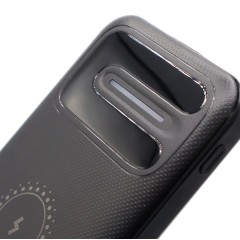 Внешний аккумулятор Odyssey, 10000 mAh с беспроводной зарядкой, черный