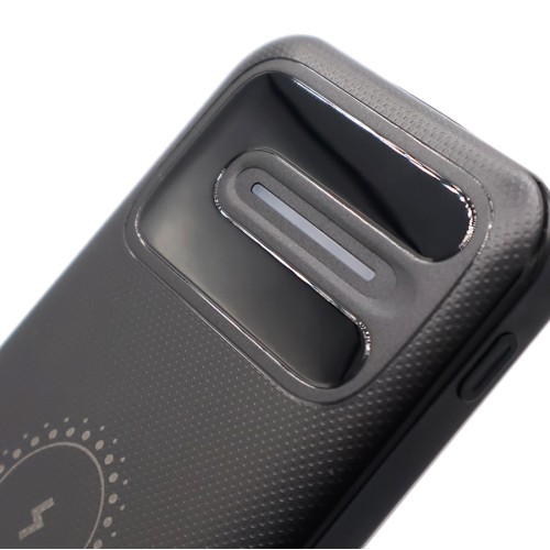 Внешний аккумулятор Odyssey, 10000 mAh с беспроводной зарядкой, черный