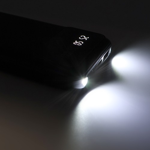 Внешний аккумулятор Dorado 10 000 mAh с фонариком, черный