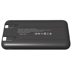 Внешний аккумулятор Nero с быстрой зарядкой (до 22,5W), 10000 mAh, чёрный