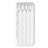 Внешний аккумулятор Authority с беспроводной зарядкой (5W), 10000 mAh, белый