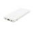 Внешний аккумулятор Saming, 10000mAh, белый Внешний аккумулятор Saming, 10000mAh, белый