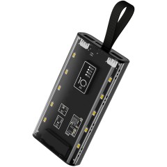 Внешний аккумулятор Wonder с фонариком, 10000 mAh