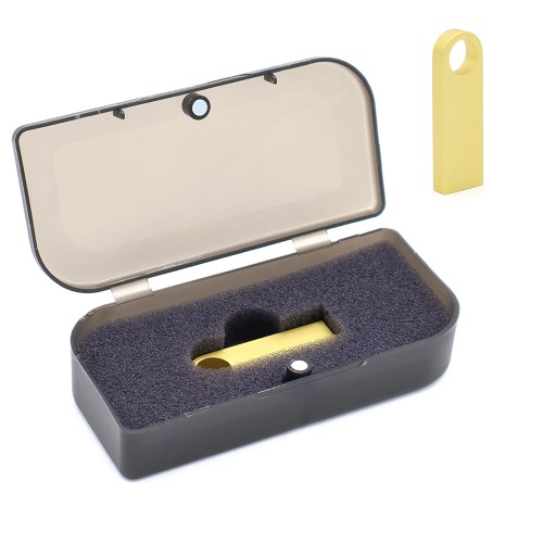 Флешка Гильдия в футляре, золотистая