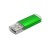 Флешка Comf, металлическая, зеленая