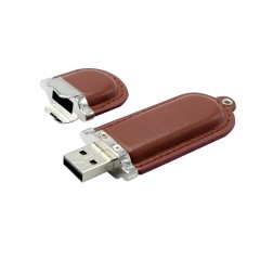 Флешка Business 2, коричневая