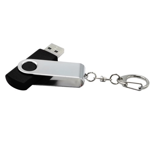 Флешка "Twist", черная