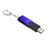 Флешка Twist Color, синяя