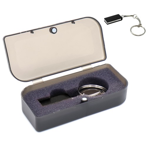 Флешка Slim в футляре, черная