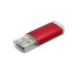 Флешка Comf, металлическая, красная