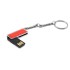 Флешка Lime, металл, красная