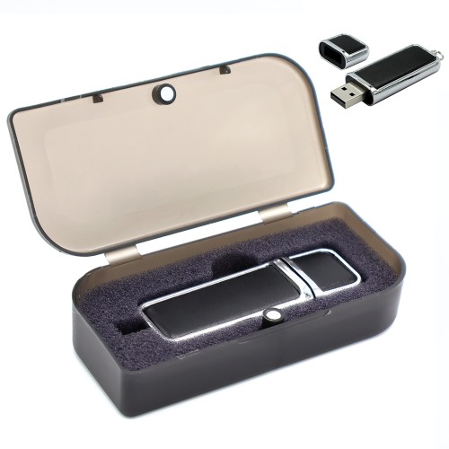 Флешка Business в футляре,черный