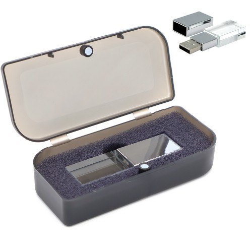 Флешка Moon To Go в футляре, белый