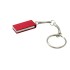 Флешка Slim в футляре, красная