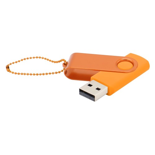 Флешка Designer To Go 2.0 USB, оранжевый