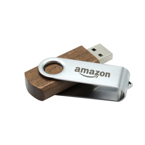 Флешка Twist wood wooden color
