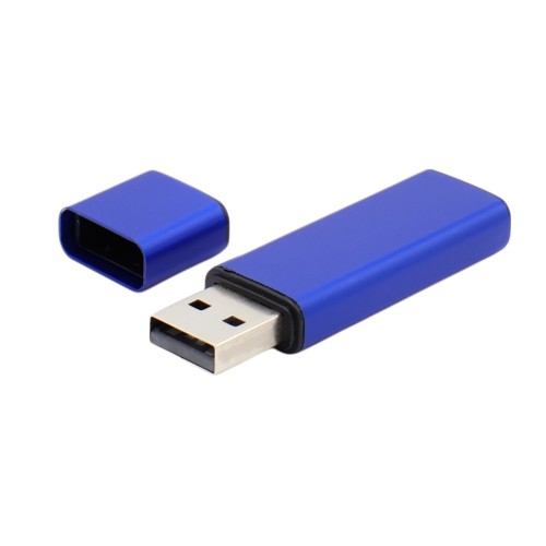 Флешка Loon в футляре, синяя