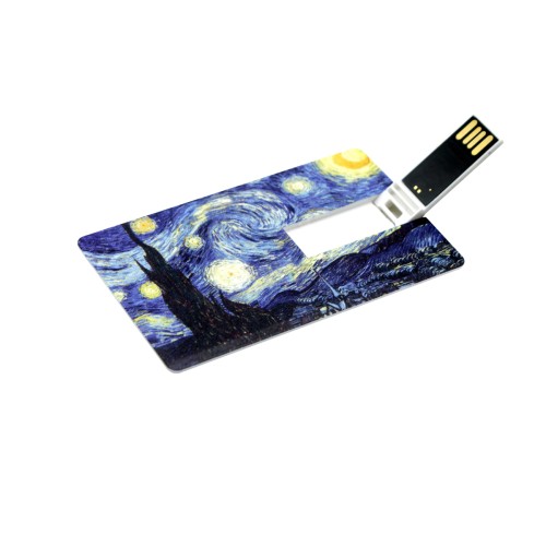 Флешка Card, белая