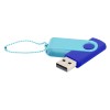 Флешка Designer To Go 2.0 USB, синий/бирюзовый