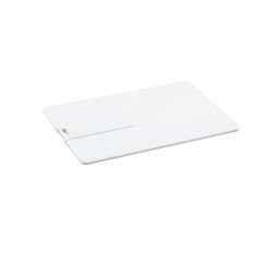 Флешка Card, белая