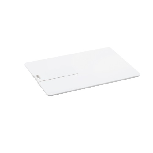 Флешка Card, белая