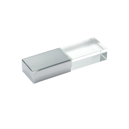 Флешка Moon, белая подсветка