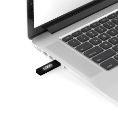 Флешка Suomi,, металлическая, с подсветкой, белая