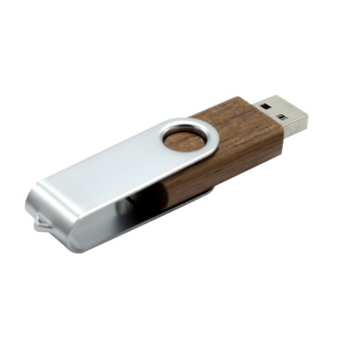 Флешка Twist wood wooden color