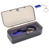 Флешка Slim в футляре, синяя Флешка Slim в футляре, синяя