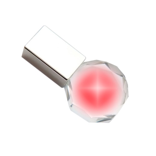 Флешка Diamond в футляре, красный