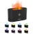 Светодиодный USB увлажнитель-ароматизатор Flame RGB, черный Светодиодный USB увлажнитель-ароматизатор Flame RGB, черный