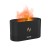 Светодиодный USB увлажнитель-ароматизатор Flame, черный Светодиодный USB увлажнитель-ароматизатор Flame, черный