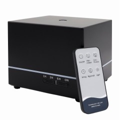 Светодиодный увлажнитель Wisdom с подсветкой гравировки, черный