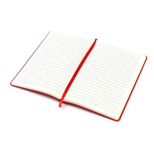 Блокнот A5 Molto в мягком переплёте, красный