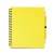 Блокнот Leynax с ручкой, жёлтый