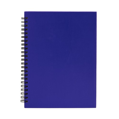 Блокнот на пружине VALLE, королевский синий