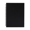 Блокнот на пружине VALLE, чёрный Блокнот на пружине VALLE, чёрный
