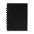 Блокнот на пружине VALLE, чёрный