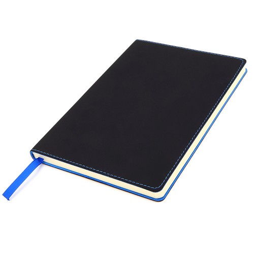 Блокнот A5 Blackjack в мягком переплёте, синий