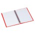 Блокнот на пружине VALLE, красный