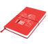 Блокнот A5 Veles в твёрдом переплёте, красный