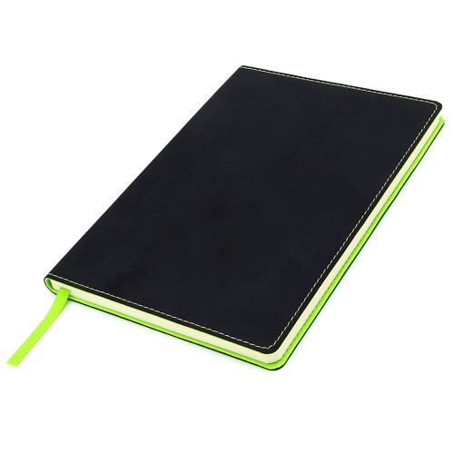 Блокнот A5 Blackjack в мягком переплёте, зелёный