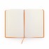 Блокнот A6 CORAL в твёрдом переплёте, ОРАНЖЕВЫЙ